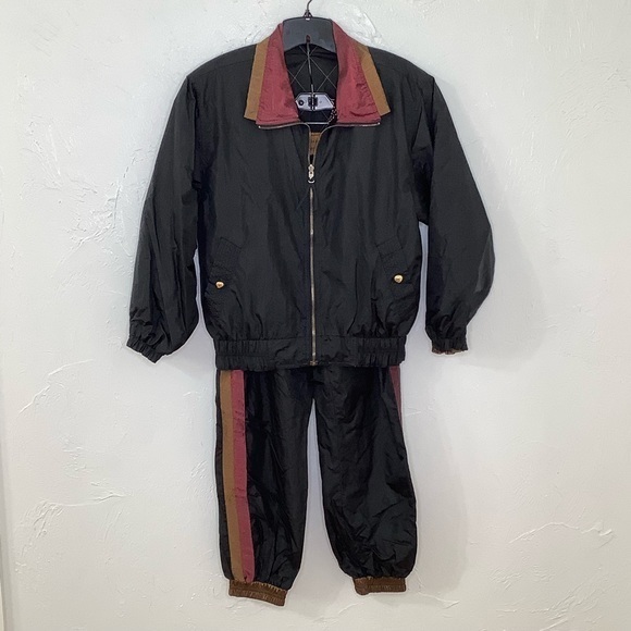 Vintage 80’s Chili Pepper reversible parachute tracksuit jacket & pant SZ S RARE - Picture 11 of 16